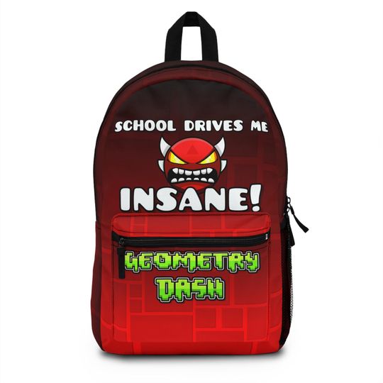 Discover Geometry Dash Insane Backpack