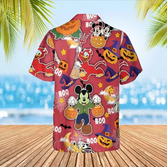 Discover Disneyyy Hawaiian  Mickeyy And Friends Aloha Shirt Holidays Men Women Unisex2