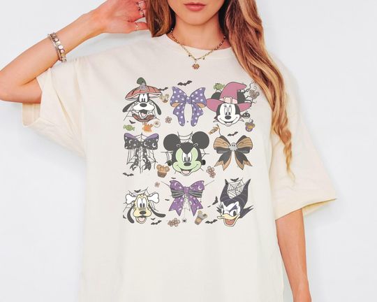 Discover Disneyyy Halloween Shirt, Spooky Mouse and Friends Shirt, Mickeyy Boo Halloween Shirt