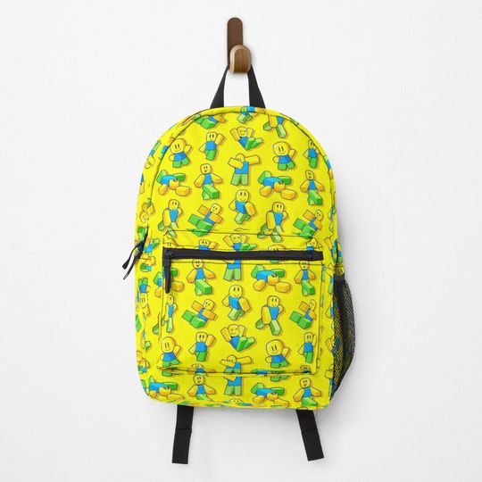 Discover Roblox Character Design Seamless Pattern Art Backpack