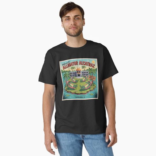 Discover Alligator Alcatraz Classic T-Shirt