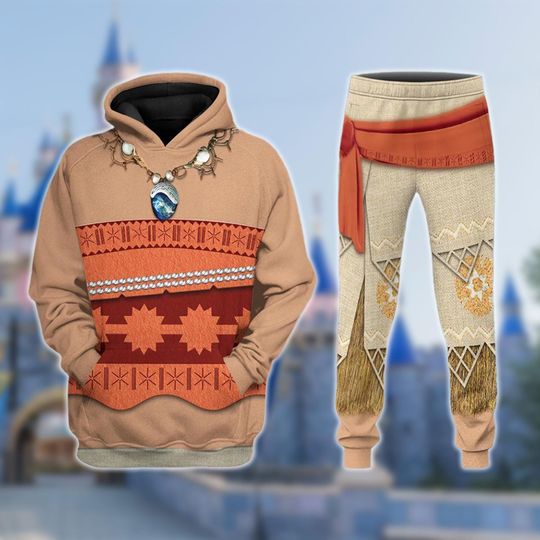 Discover moanaa Princess Halloween Costume Hoodie, moanaa Cosplay Costume Sweatshir