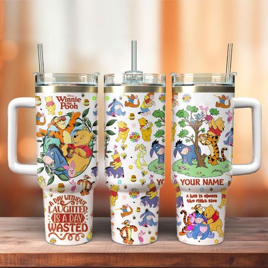 Discover Custom winniee the poohh 40oz Tumbler, Pooh And Friends Tumbler Gift, Gift For Her Him