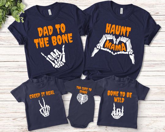 Discover Matching Family Halloween Shirts, Family Group Halloween Shirt, Halloween Outfits Shirts