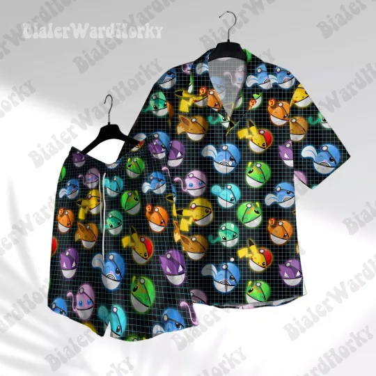 Discover Ball Special Funny Hawaiian Shirt Cute Shirt Aloha Shirt Anime Shirt Anime