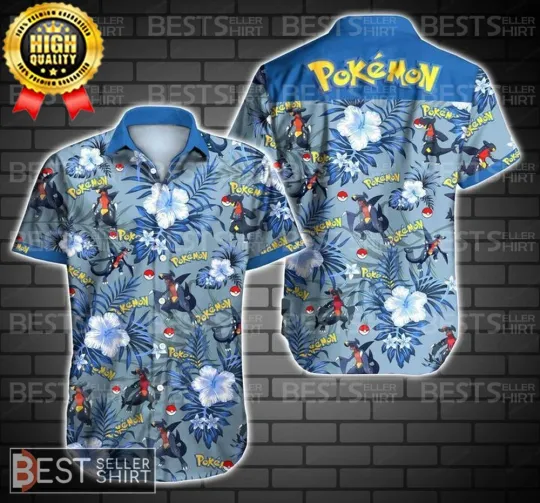 Discover PKM Garchomp PKM Hawaiian Shirt PKM Gifts