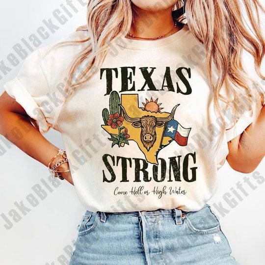 Discover Hill Country Strong T-shirt, Pray for Hill Country Victims