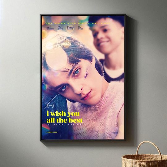 Discover I Wish You All the Best Movie Poster | High Quality Canvas Print I 2025 Movie Poster | Modern Room Decorative Arts