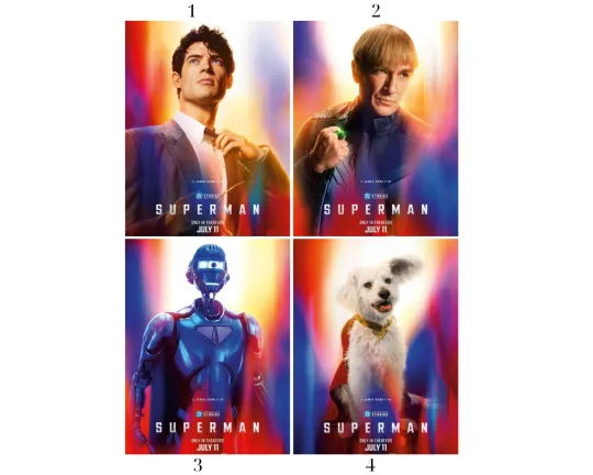 Discover Superman 2025 Poster, Movie Fan Gift