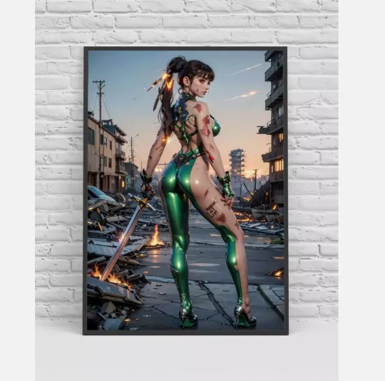 Discover Stellar Blade PS5 Project Eve Poster Print