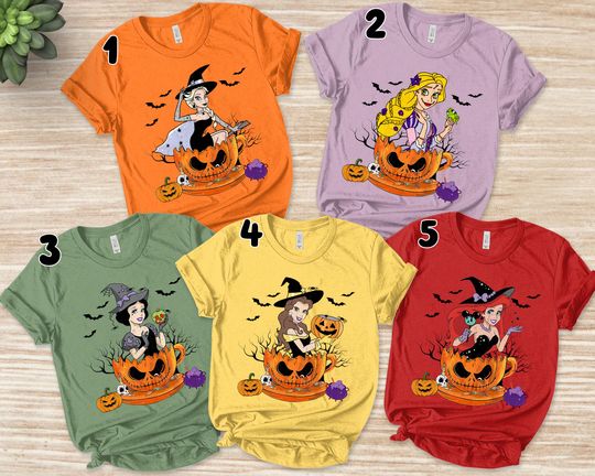 Discover Disneyyy Princess Halloween Shirts, Disneyyy Princess Witch Shirt, Mickeyy Balloon Shirt