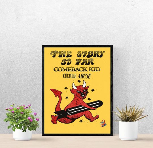 Discover The Story So Far Pop Punk Band Poster