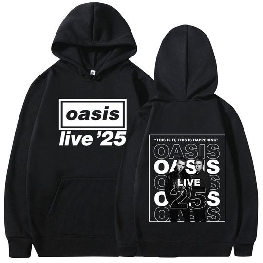 Discover Rock Band O-Oasis Live 25 Tour Hoodies