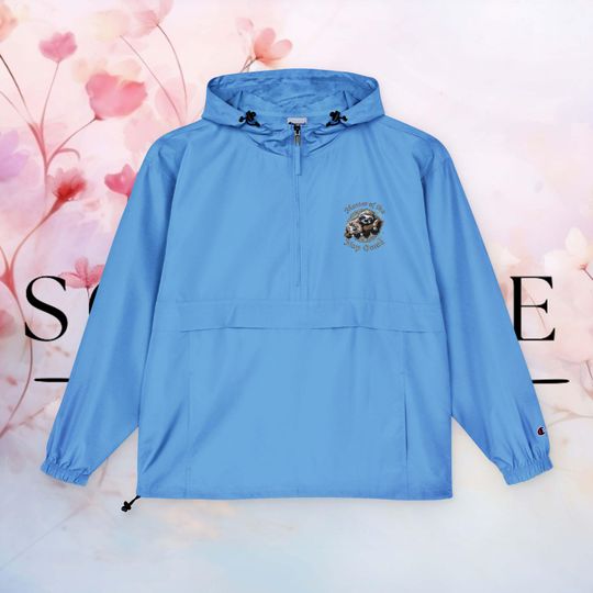 Discover Vibrant Orange Packable Anorak Jacket