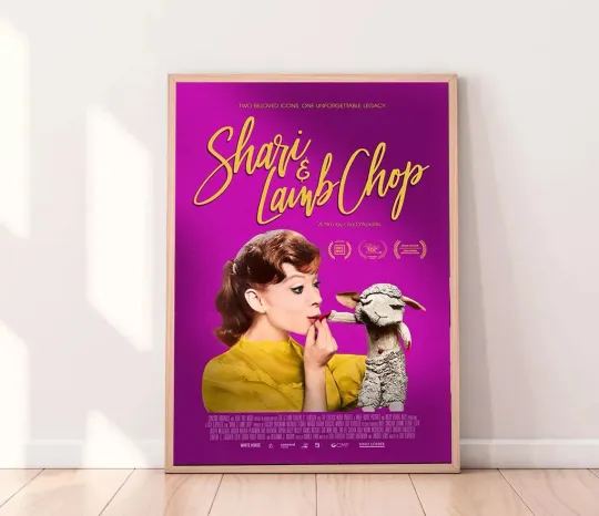 Discover Shari and Lamb Chop 2025 Movie Poster Kids TV Show Wall Art Decor, Unframe