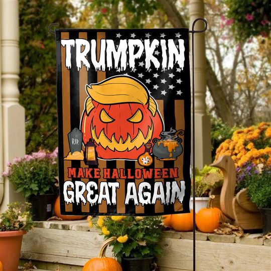 Discover Halloween Garden Flag, kin Make Halloween Great Again Flag, Funny Halloween Gift Decor