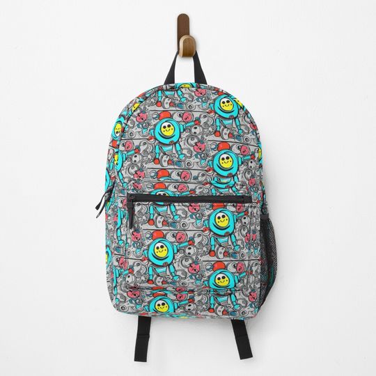 Discover Square Abstract Art Backpack