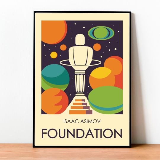 Discover Foundation book cover Poster