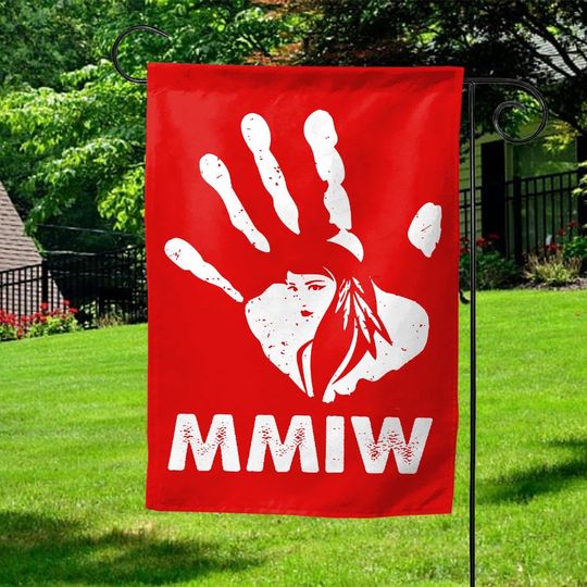 Discover No MS Sisters MMIW Awareness Garden Flag – Indigenous Heritage, Native Pride Gift