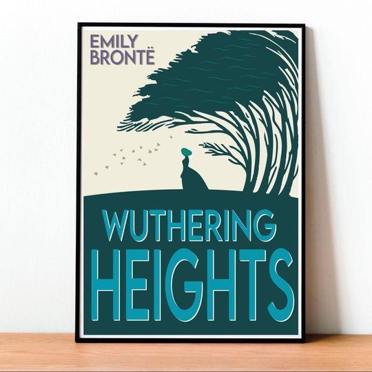 Discover Wuthering Heights, Book Cover Poster