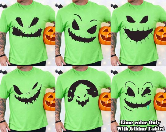 Discover Retro Oogiee Boogiee Big Face Halloween Costume Shirts, Disneyyy Nightmare Before Christmas Tee, Oogiee Boogiee Bash 2025, Jackk Skellingtonn Sally
