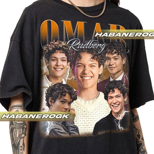 Discover Omar Rudberg Vintage T-Shirt, Gift For Women and Man Unisex T-Shirt