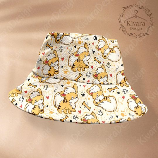 Discover Fox Cute Bucket Hat Summer Hat Video Game Gift
