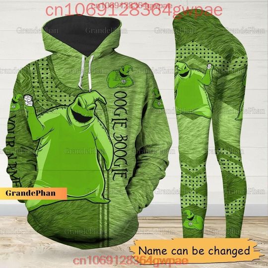 Discover Halloween Oogiee Boogiee Hoodie and Leggings Women's Set The Nightmaree Beforee Christmass Hoodie Legging set