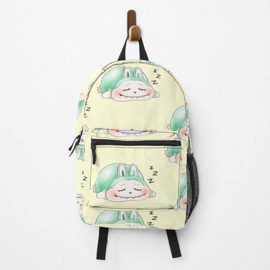 Discover Lying Down Labubu Backpack