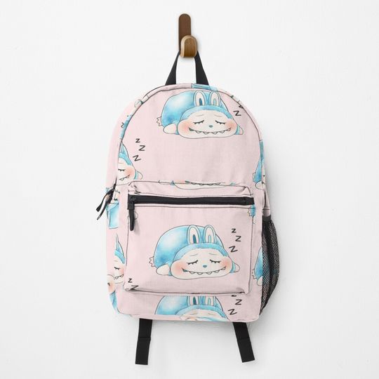 Discover Lying Down Labubu Backpack
