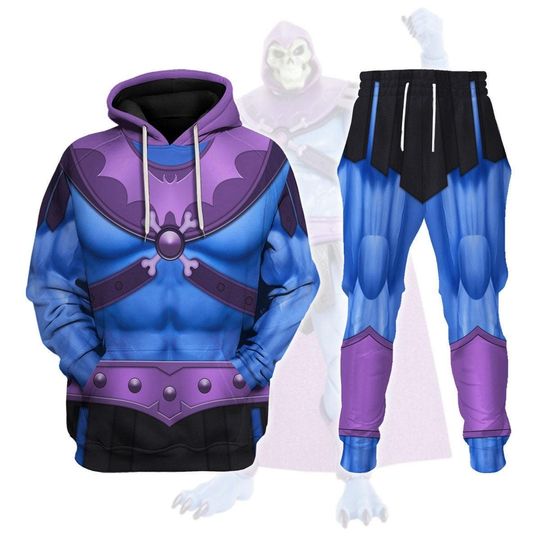 Discover Skeletor Costume 3D Hoodie Jogger, Masters Of The Universe