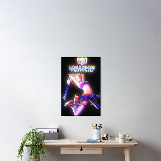 Discover Lollipop Chainsaw Premium Matte Vertical Poster