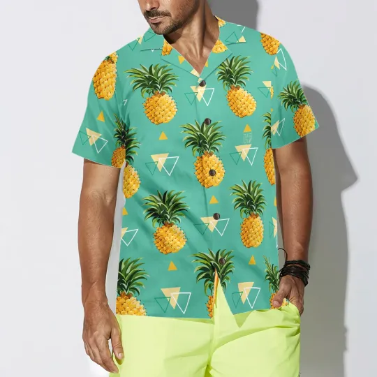 Discover Pineapple Pattern V7 Hawaiian Shirt Aloha Shirt