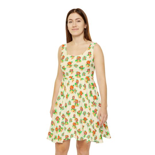 Discover Little Orange Bird - Women's Skater Dress