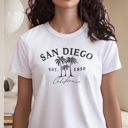 Discover San Diego T-Shirt, San Diego California Shirt, San Diego Casual Wear, San Diego Travel Gift