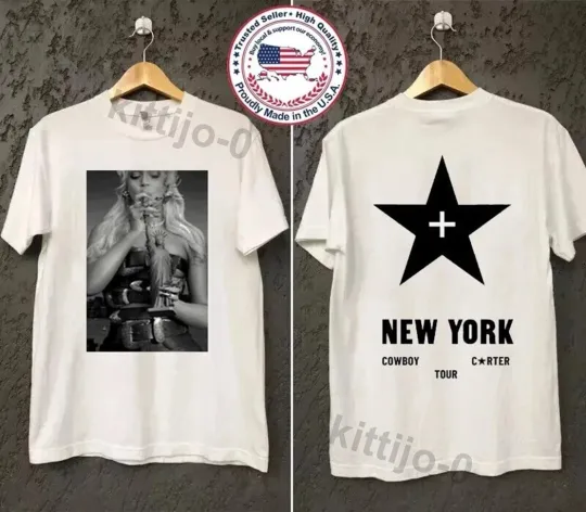 Discover NEW!!! NY Exclusive Beyonce Cowboy Carter Tour 2025 reprint Shirt