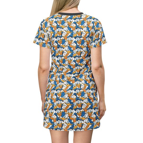 Discover Many Faces of Donald - Women's T-Shirt Dress