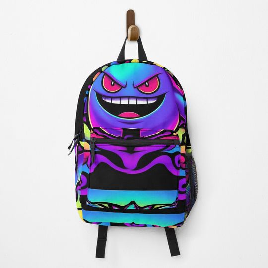 Discover Colorful Ghost Backpack, PKM Backpack