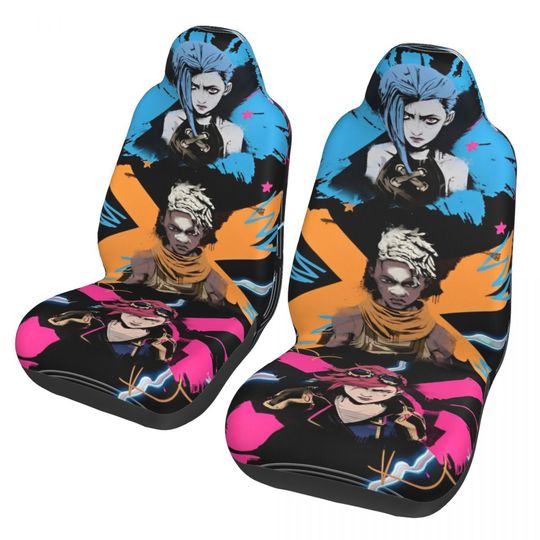 Discover Jinx Vi Anime Universal Car Seat Cover