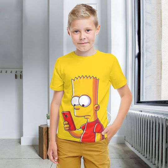 Discover S-Simpsons 3D Print T-shirt