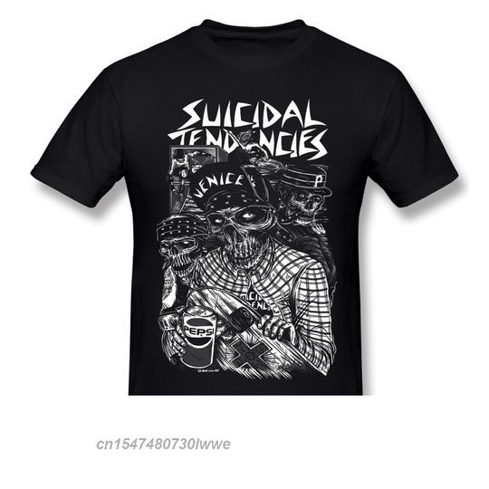 Discover Suicidal Tendencies Cotton T-Shirt - Punk Short Sleeve Tee