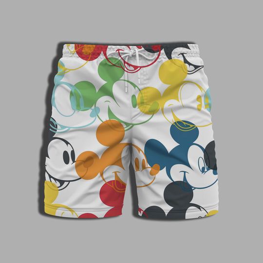 Discover Bathing Suit Man Swim Shorts Men Gym Beach Summer Disneyyy Shorts