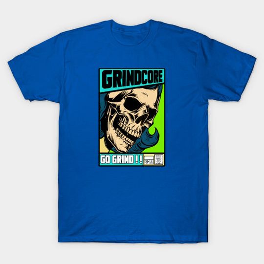 Discover Grindcore Retro T-Shirt