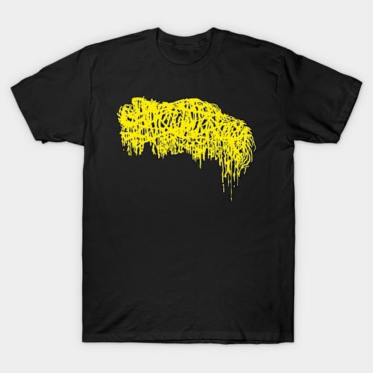 Discover Sanguisugabogg Yellow Logo T-Shirt