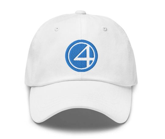 Discover Fantastic Four Embroidered Hat, "Dad Hat" Style Fantastic 4 Cap