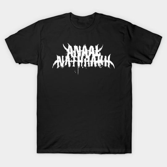 Discover Anaal Nathrakh Grindcore Black Metal Dripping Logo T-Shirt
