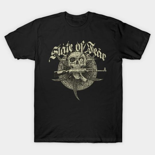 Discover State of Fear 1994 Hardcore T-Shirt