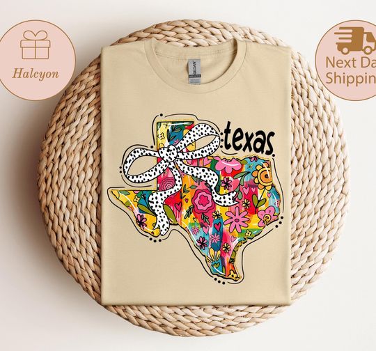 Discover Pray for Texas Tshirt, Coquette Texas Map Shirt, Strong Texas Tee, Flood Relief Shirt