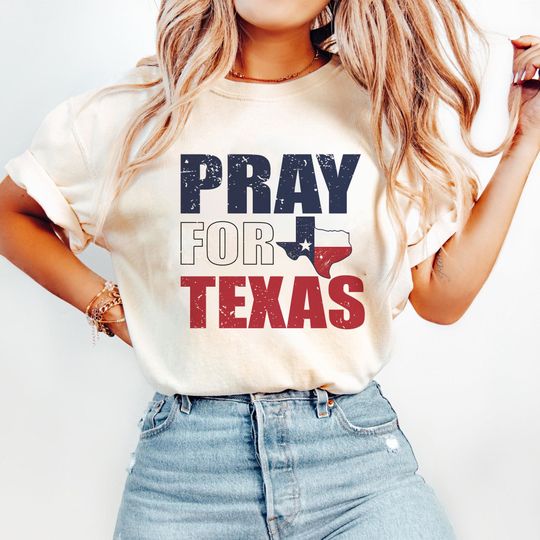 Discover Pray for Texas Shirt, Camp Mystic Flood Support Tee, Texas Hill Country Shirt