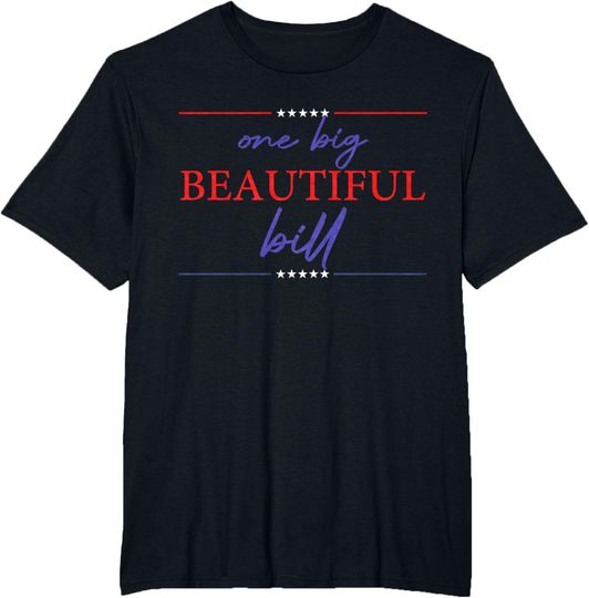 Discover One Big Beautiful Bill USA T-Shirt